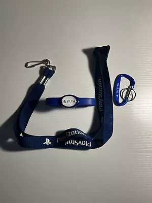 Playstation PS4 Promo Lanyard Key Holder Badge Holder Promo Bracelet PS Vita • $10