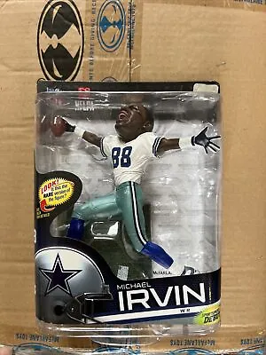 NFL 33 Michael Irvin McFarlane Big Head Variant UNCIRCULATED Chase Only 3000 • $49.99