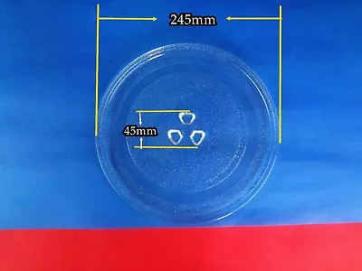 Panasonic Microwave Oven Spare Parts Glass Turntable Plate Platter 245mm (MW15) • $22.32