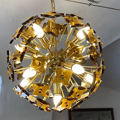 Amazing And Spectacular Mazzega Murano Sputnik Chandelier Lamp From The 60´s • $1190