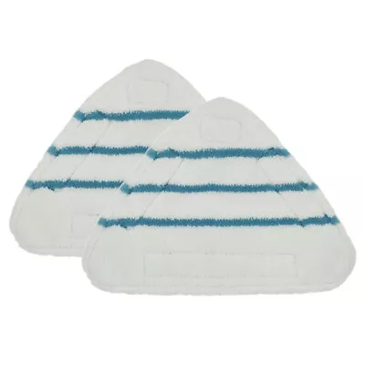 Steam Mop Pads Plush Microfiber Eco Friendly Mop Replacement Pads Washable For • £7.02