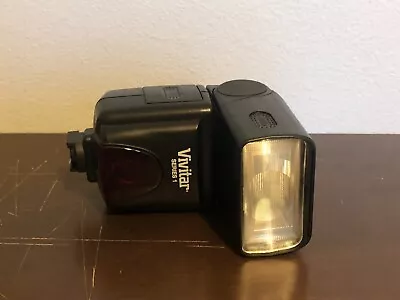 Camera Flash Vivitar Series 1 DF-283-son Fits Sony Alpha • $5