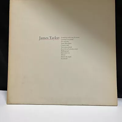 James Taylor Greatest Hits LP  BS 2979 Gatefold 1976 Fire & Rain How Sweet It Is • $19.99