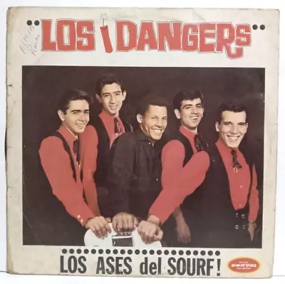Los Dangers Ases Del Surf Mexican Lp 1964 Venezuela Mod Freakbeat Garage Beatles • $45