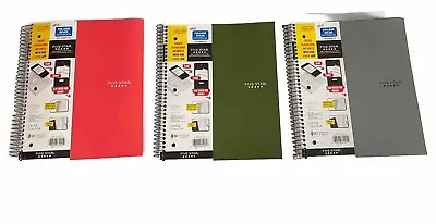 Five Star 170 Sheet College Ruled 1 Subject Spiral Notebook - Choose Your Color • $16.95