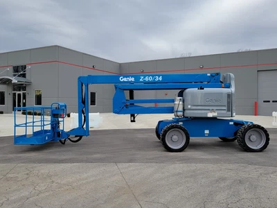 $39585 • Buy 2013 Genie Z-60/34 Rt Dual Fuel Articulating Boom Lift Man Lift Aerial Lift Jlg