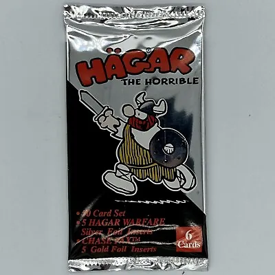 HAGAR THE HORRIBLE Viking Trading Card Pack 6 Cards 1995 (Brand New) • $4.97