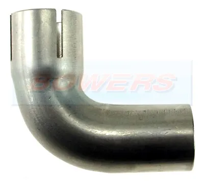 EBERSPACHER/WEBASTO HEATER 24mm 90° STAINLESS EXHAUST BEND ELBOW 252481800202 • £21.95