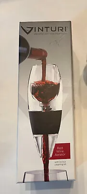 VINTURI  Red Wine  Aerator With  Stand Filter Screen And Cleaning Kit  • $18