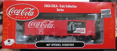 HO Athearn Coca-Cola 40' Steel Reefer 8323 (#4 Of 6)  Ice Cold  (RTR) • $42.15