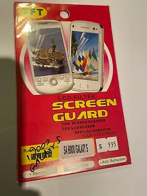 Samsung Galaxy S I9000 Screen Guard Protector In Clear SAi9000. Brand New Sealed • £4.34