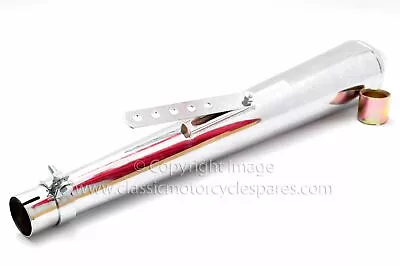 £65.56 • Buy Silencer, Universal Reverse Megaphone, 26 , Chrome, Great Value