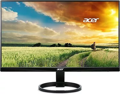 Acer R240HY Bidx 23.8-Inch IPS HDMI DVI VGA (1920 X 1080) Widescreen LCD Monitor • $19