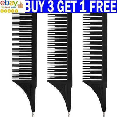 Different Size Highlight Comb Set Weaving Hair Comb Nylon Teasing Comb And RFH • £4.51