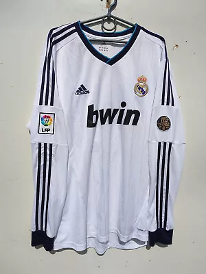 Real Madrid 2012/13 Home FOOTBALL Kit SHIRT SOCCER JERSEY Matchworn 19# MODRIC • $219.99