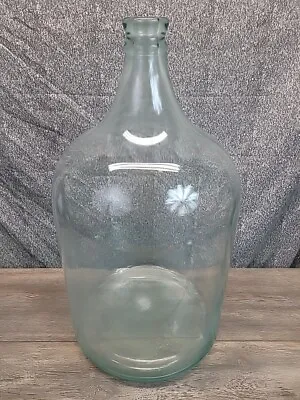 Vintage 1936 5 Gal. Aqua Glass Bottle/Jug • $79.97