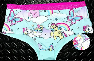 My Little Pony Knickers Panties Blue Pink Womens Underwear UK Sizes 6 To 16 • $18.59