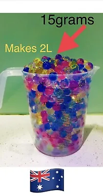 $4.99 • Buy 15 Grams Orbeez Crystal Soil Water Balls Jelly Gel Beads For Vase Home Wedding