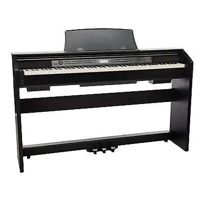 Casio PX780 Privia 88 Key Digital Home Piano With Power Supply Black • $949.05