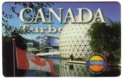 960u Canada Turbo Member: Geodesic Dome & Canadian Flag SPECIMEN Phone Card • $13.83