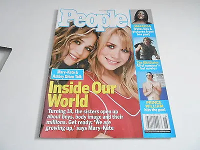MAY 3 2004 PEOPLE Magazine (NO LABEL) UNREAD - MARY KATE & ASHLEY OLSEN • $14.99