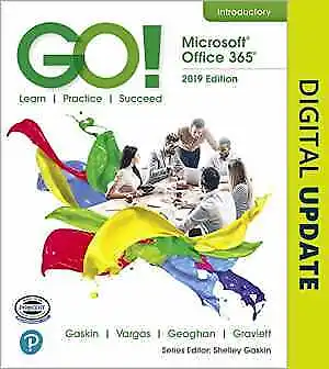 GO! With Microsoft Office 365 - Spiral-bound By Gaskin Shelley; Vargas - Good • $54.63