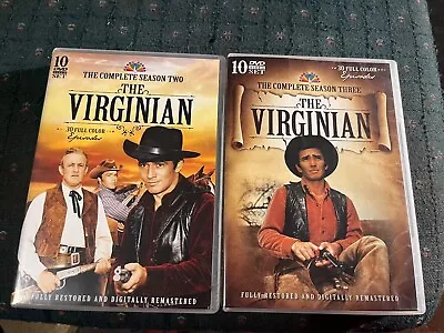 The Virginian: The Complete Second & Third Season 2 + 3 (DVD 20 Disc Set 1963) • $39.99