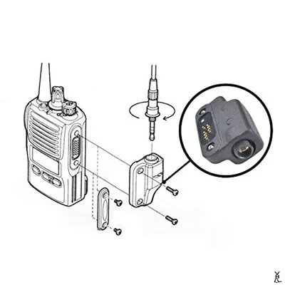 VX CN8 Audio Adapter Converter For  Standard VX-581 VX-582 VX-582UFT VXD20 • $6.99