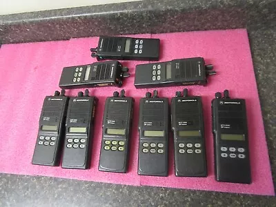 Qty (9) Motorola MTS 2000 Flashport Radios - Missing Batteries - SOLD AS IS • $139.95