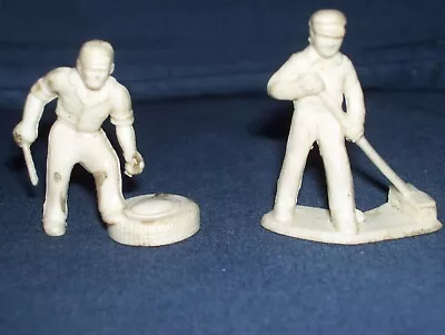 Vintage Marx/MPC Figure Lot Of 2 White/Cream • $19.99