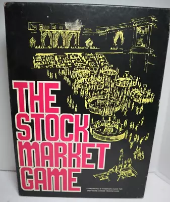 Vintage Avalon Hill Stock Market Game Bookcase MIB 1970 Complete 1st Edition NM • $29.95