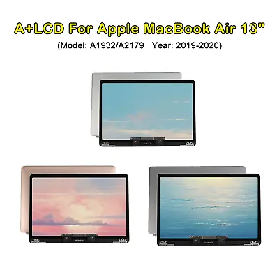 A+ LCD Screen For Apple Macbook Air 13  A2179 A1932 Display+Top Parts Assembly   • $203.75