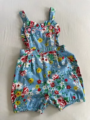 Rock Your Kid Girls Floral Romper 5 • $15