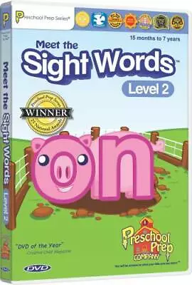 Meet The Sight Words 2 - DVD By Preschool Prep Company - VERY GOOD • $8.19