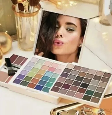 $10 • Buy Avon Oh What Fun Makeup Mega Palette  Eyes Lips Face Eye Shadow Gloss Blush