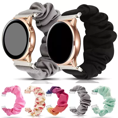Scrunchie Loop Band Strap For Samsung Galaxy Watch 3 4 5 Active2/1 40/44mm 42mm • $10.55