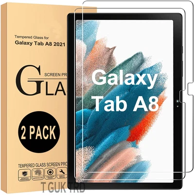 £4.99 • Buy Tempered Glass Screen Protector For Samsung Galaxy Tab A8 10.5  SM-X200 SM-X205