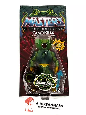 DAMAGED Masters Of The Universe Origins Camo Kobra Khan Exclusive 5.5 • $89.99