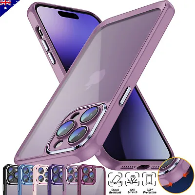 $9.99 • Buy For IPhone 15 14 13 12 11 Pro Max XR XS SE 8 7 Plus Case Shockproof Clear Cover