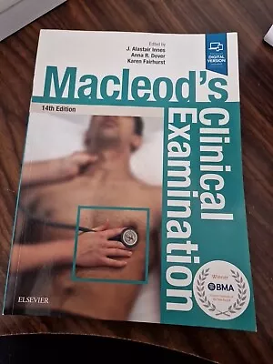 Macleod's Clinical Examination By Anna R Dover J. Alastair Innes Karen... • £20