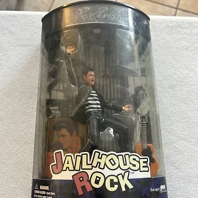 2000 X-Toys Inc Jailhouse Rock 6  Elvis Presley Action Figure Statue NIB • $49.99