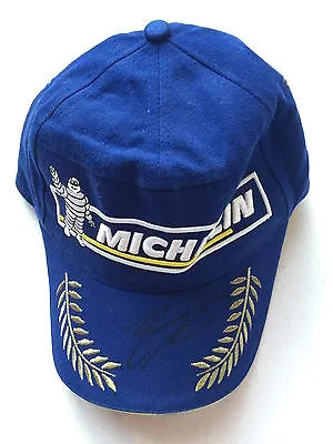 Enrique Bernoldi Hand Signed Michelin Podium Cap. • £74.99