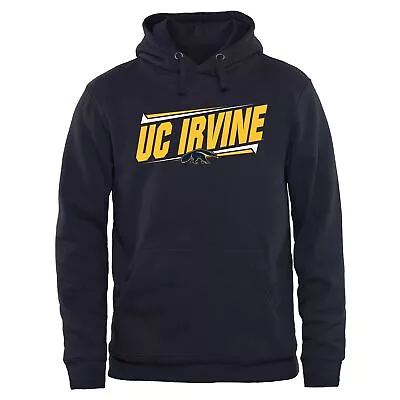 Men's Navy UC Irvine Anteaters Double Bar Pullover Hoodie • $59.99