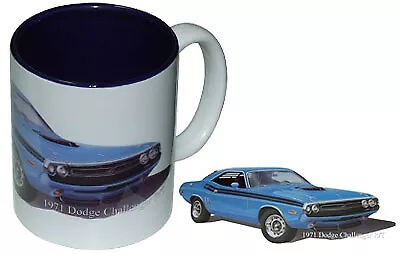 Coffee Mug With 1971 Dodge Challenger R/T Rendition Artwork Car Vehicle • $13.68