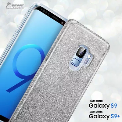 $5.99 • Buy Glitter Shining Bling TPU Jelly Gel Case Cover For Samsung Galaxy S8 S9 S9 Plus