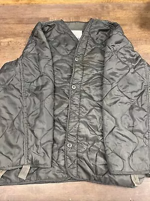 Used USGI Quilted Liner M65 Jacket Parka Coat/ Smokers Jacket • $19.99