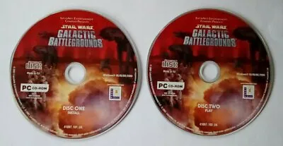 £7.95 • Buy *DISKS ONLY* Star Wars Galactic Battlegrounds PC