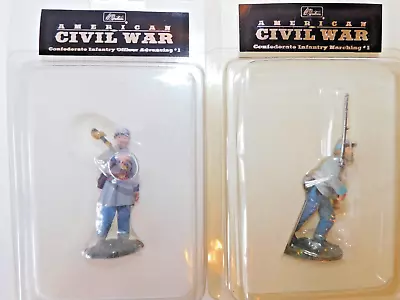 BRITAINS Ltd 2011 Metal Civil War Confederate Army 2 Boxed Sets #17609 17989 O • $19.99