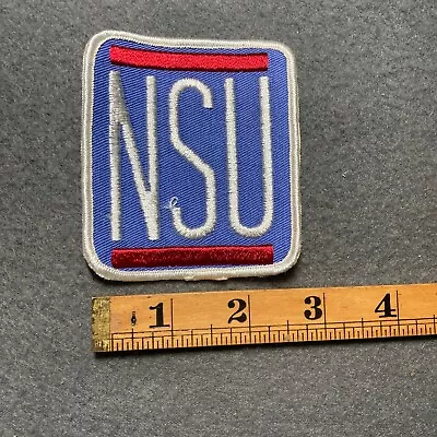 Vintage NSU Motorenwerke German Motorcycles & Cars Patch ** • $6.65