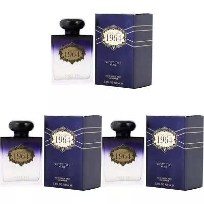 Vicky Tiel 21 Bonaparte 1964 For Women EDP Spray Floral 3.4 Oz (Pack Of 3) • $38.80